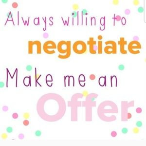 Offers are Welcomed!